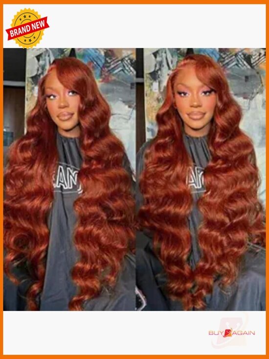 180% Density Body Wave Lace Front Wig Human Hair Pre Plucked Glueless 13x6 HD